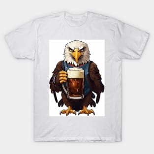EAGLE AND BEER T-Shirt
